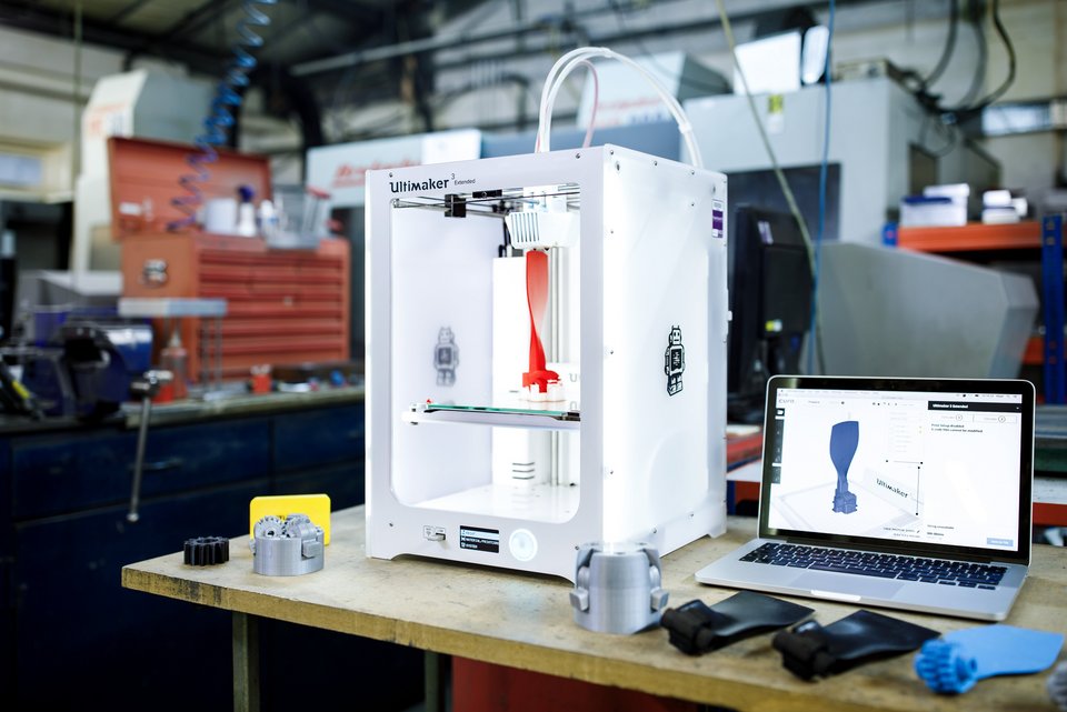 Abbildung eines 3D-Druckers