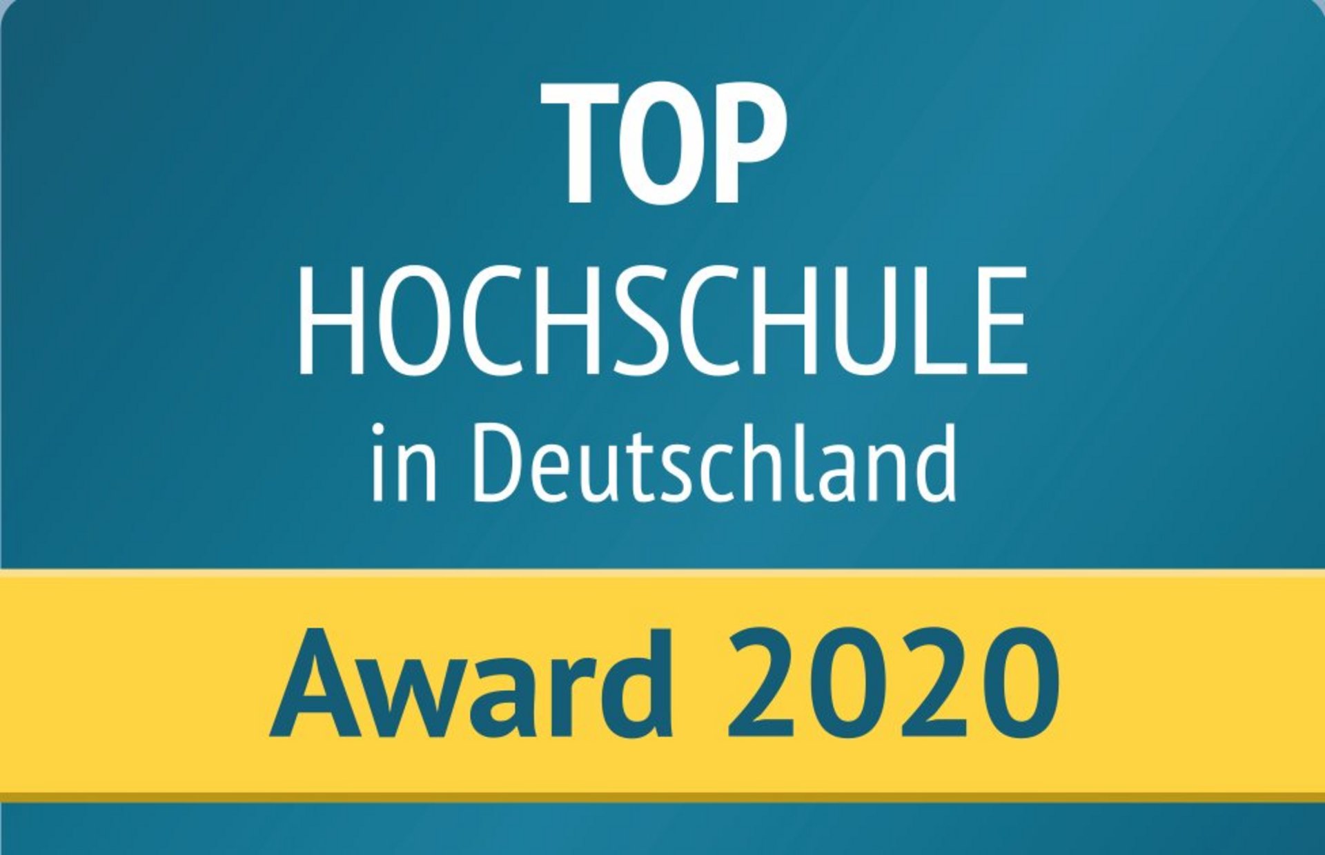 Logo zur Auszeichnung Top Hochschule durch StudyCheck