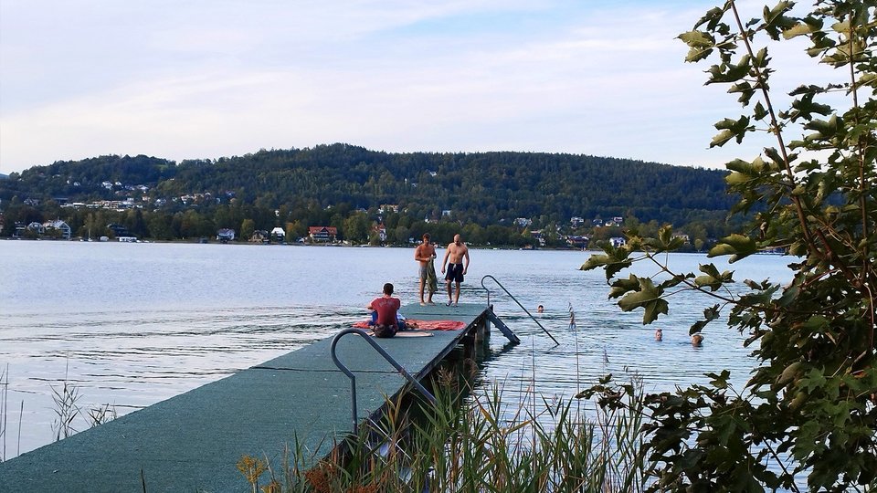 Bauen mit Naturmaterialien, Workshop am Wörhtersee in Kärnten