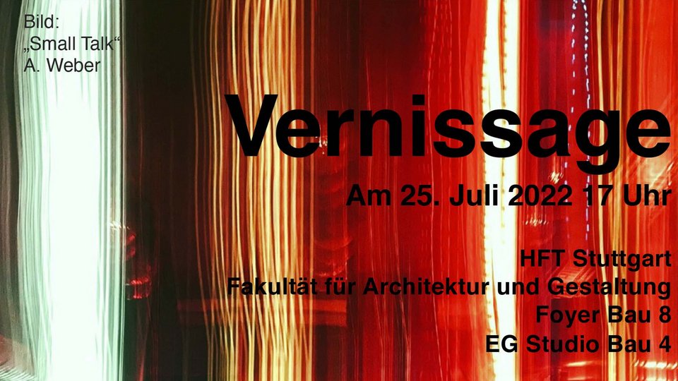 Plakat für die Bewerbung zweier Ausstellungen im Rahmen der Summer School 22