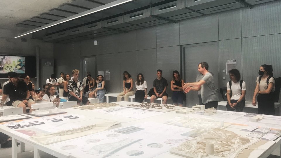 Spotx Ausstellung mit Sascha Bauer und Teilnehmern der Summer School 2022