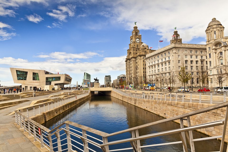 Stadtansicht von Liverpool