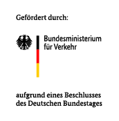 BMV Fördererlogo aufgrund eines Beschlusses des Deutschen Bundestages