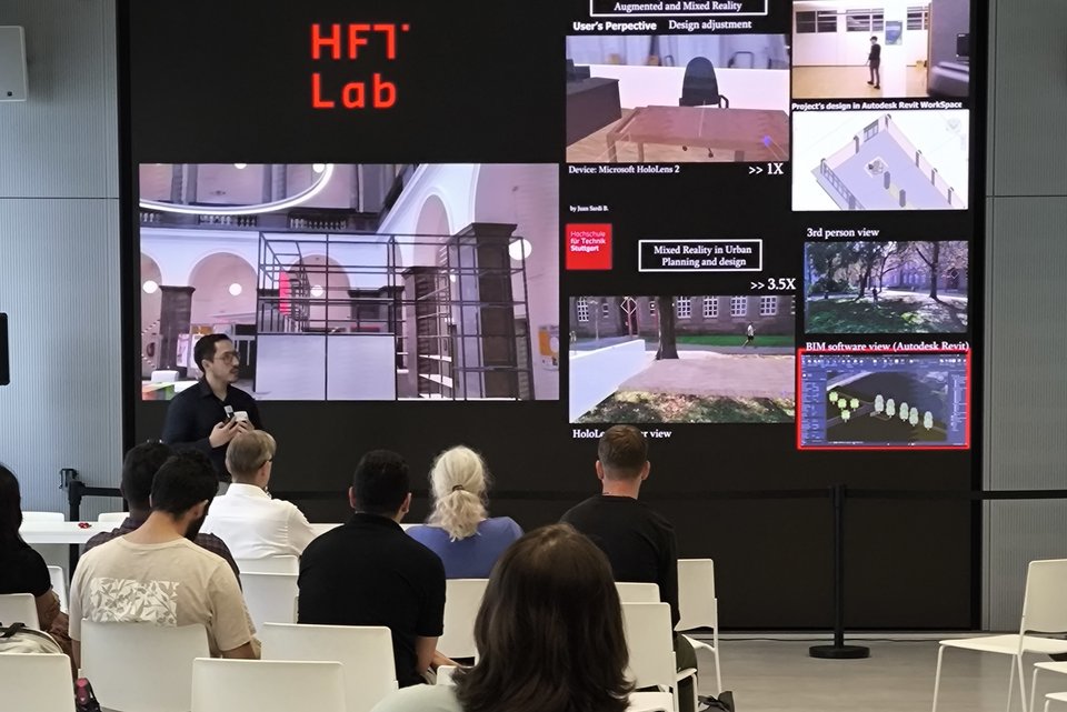 “Blending the digital and physical worlds through Mixed Reality: a 3D to 3D method for aligning digital assets with physical environments”, Juan Sardi Barzallo, HFT Stuttgart