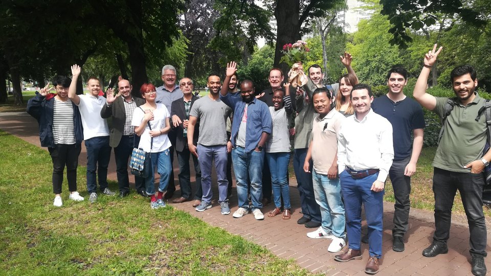 Group picture from the project workshop in Stuttgart in 2019
