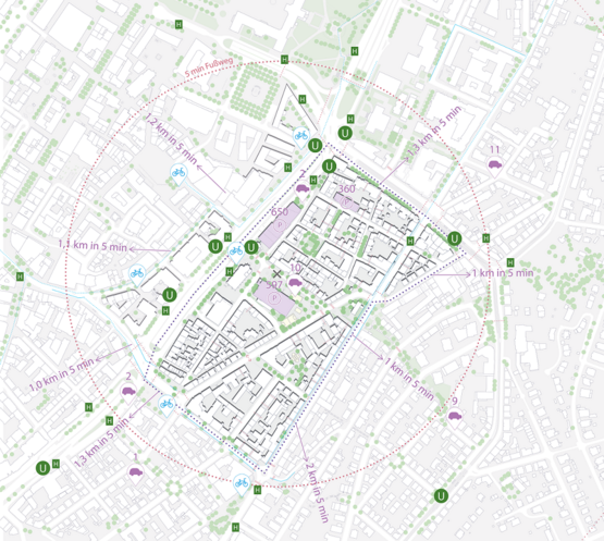 Mapping des Quartiers / Mapping of the neighborhood