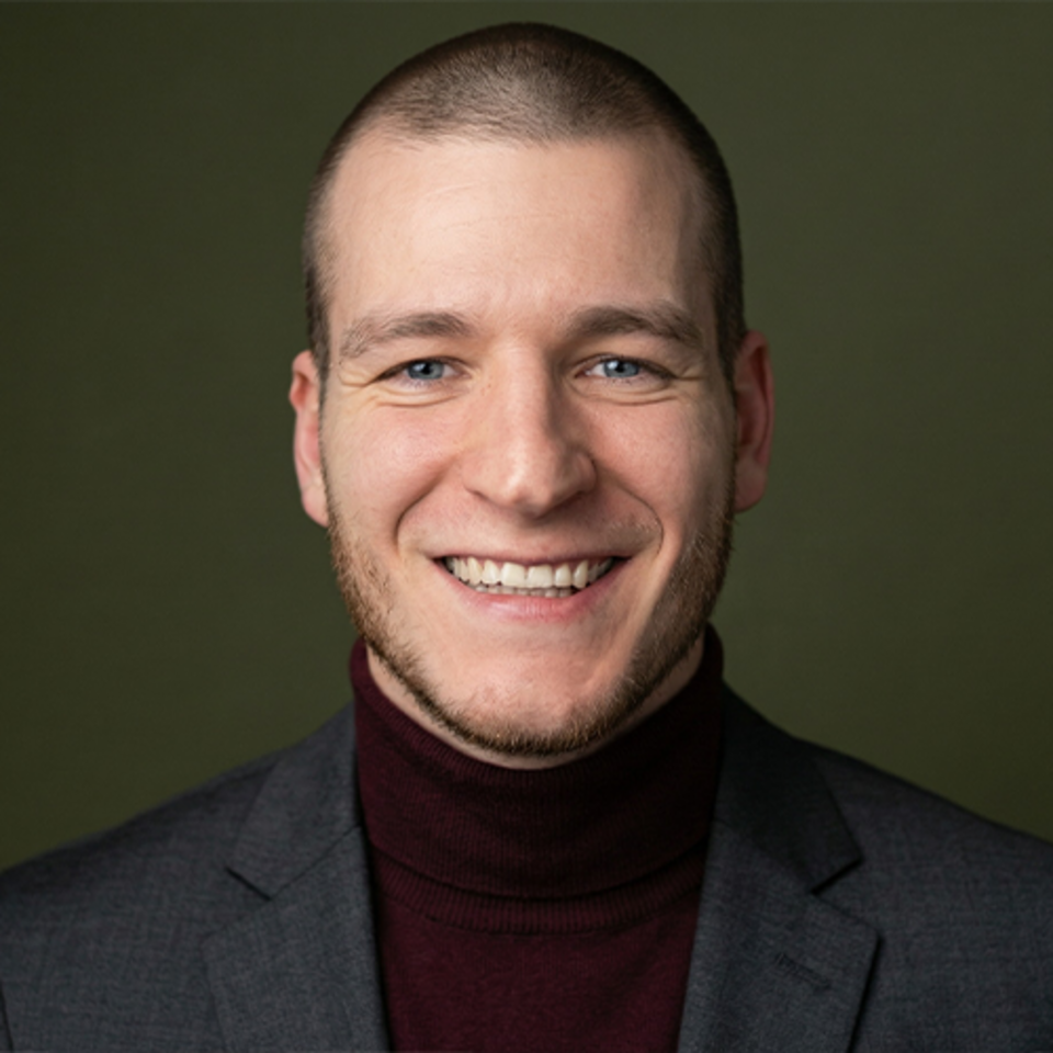 Porträtfoto des Doktoranden Dominik Bernard