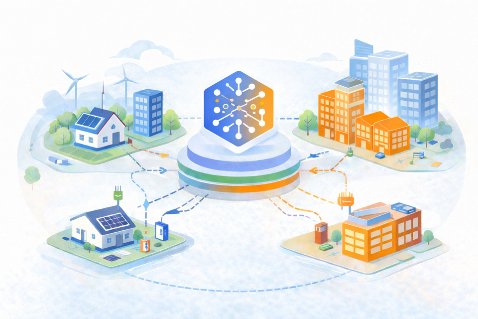 Agent-based dynamic simulation of the energy supply of an urban district (AI-generated, ChatGPT)