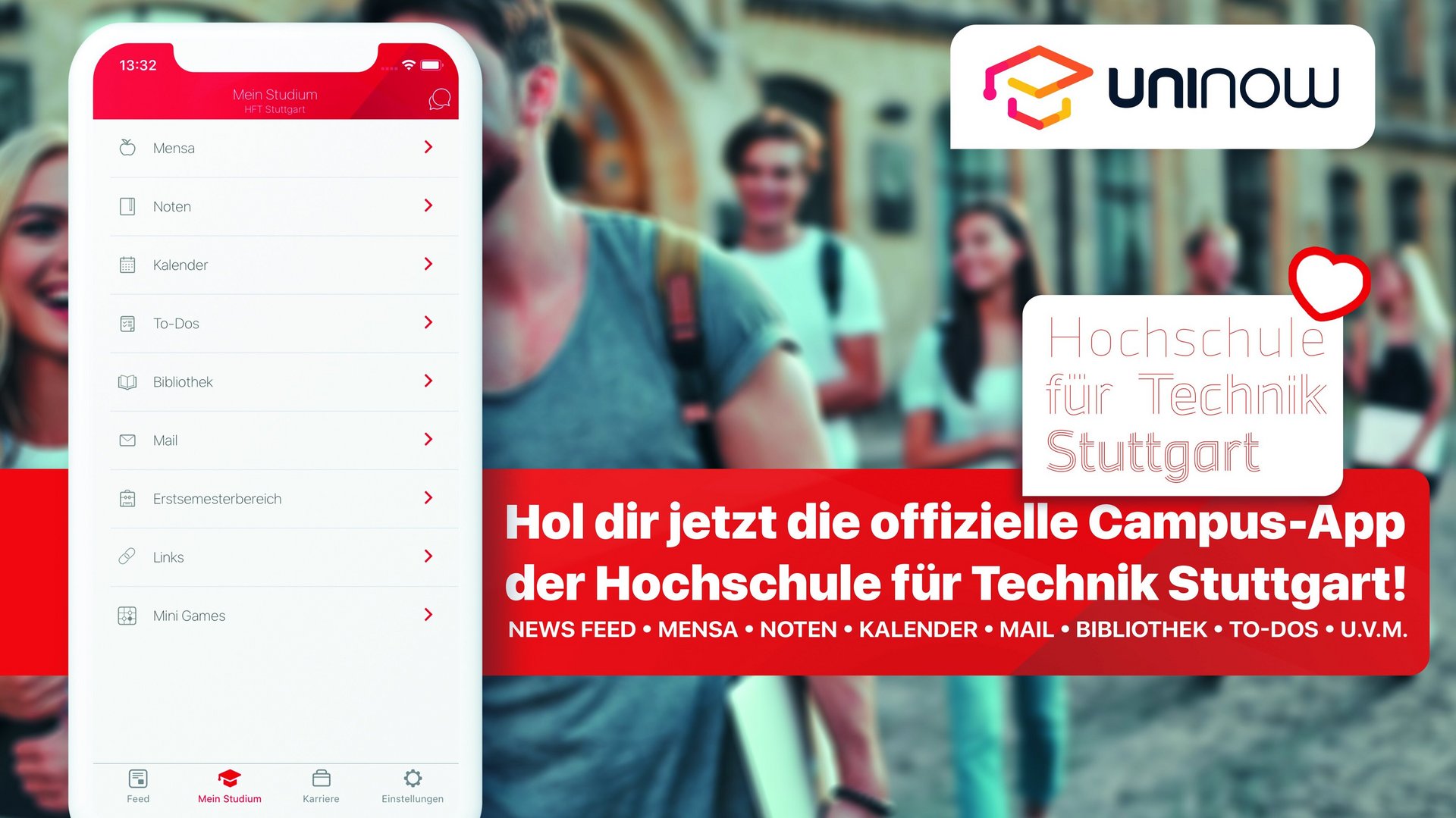 Plakat zur HFT-App