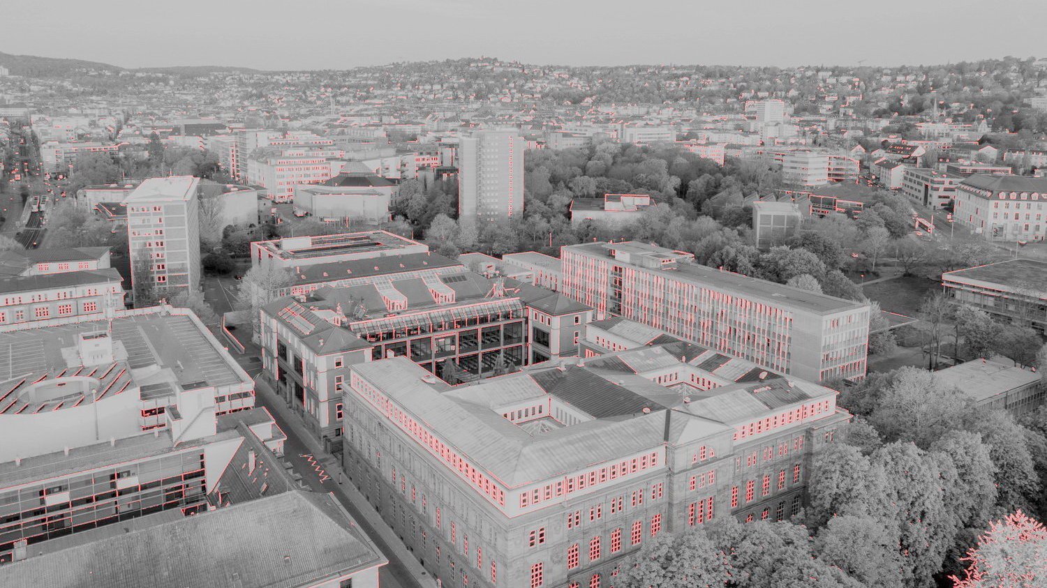 Die Hochschule aus der Vogelperspektive