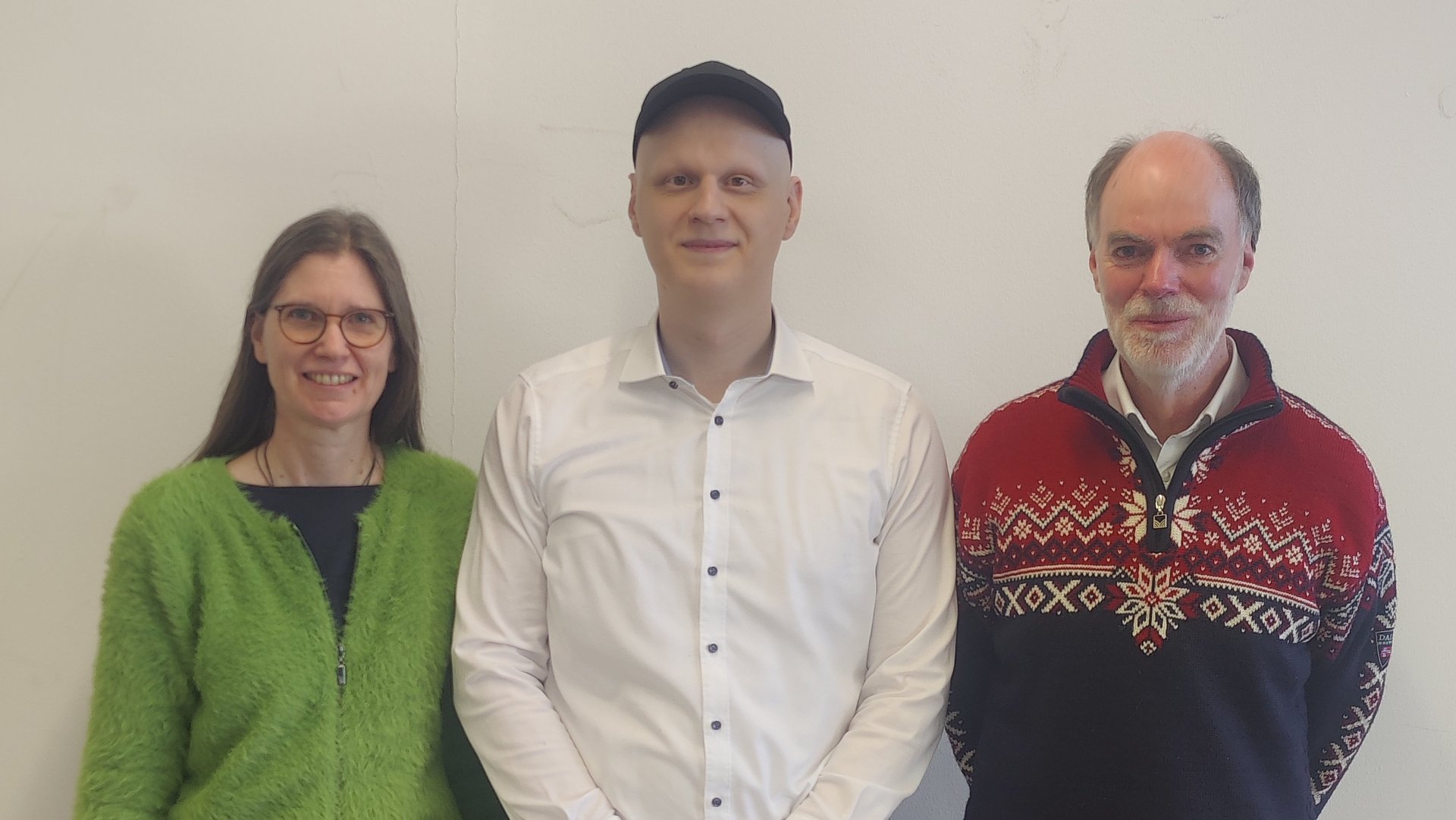 von rechts: Prof. Dr. Elmar Schömer (Johannes-Gutenberg-Universität Mainz), Dr. Qendrim Schreiber, Prof. Dr.-Ing. Nicola Wolpert (HFT St