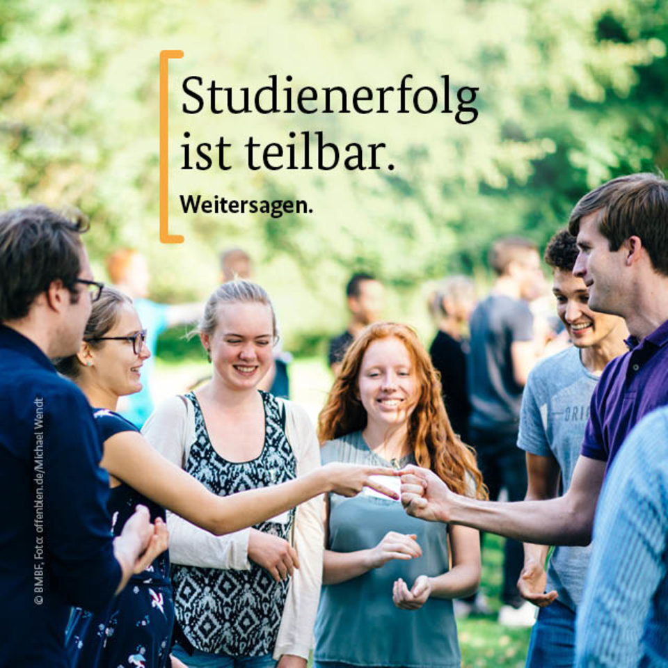 Förderung der Studierenden mit dem Deutschlandstipendium