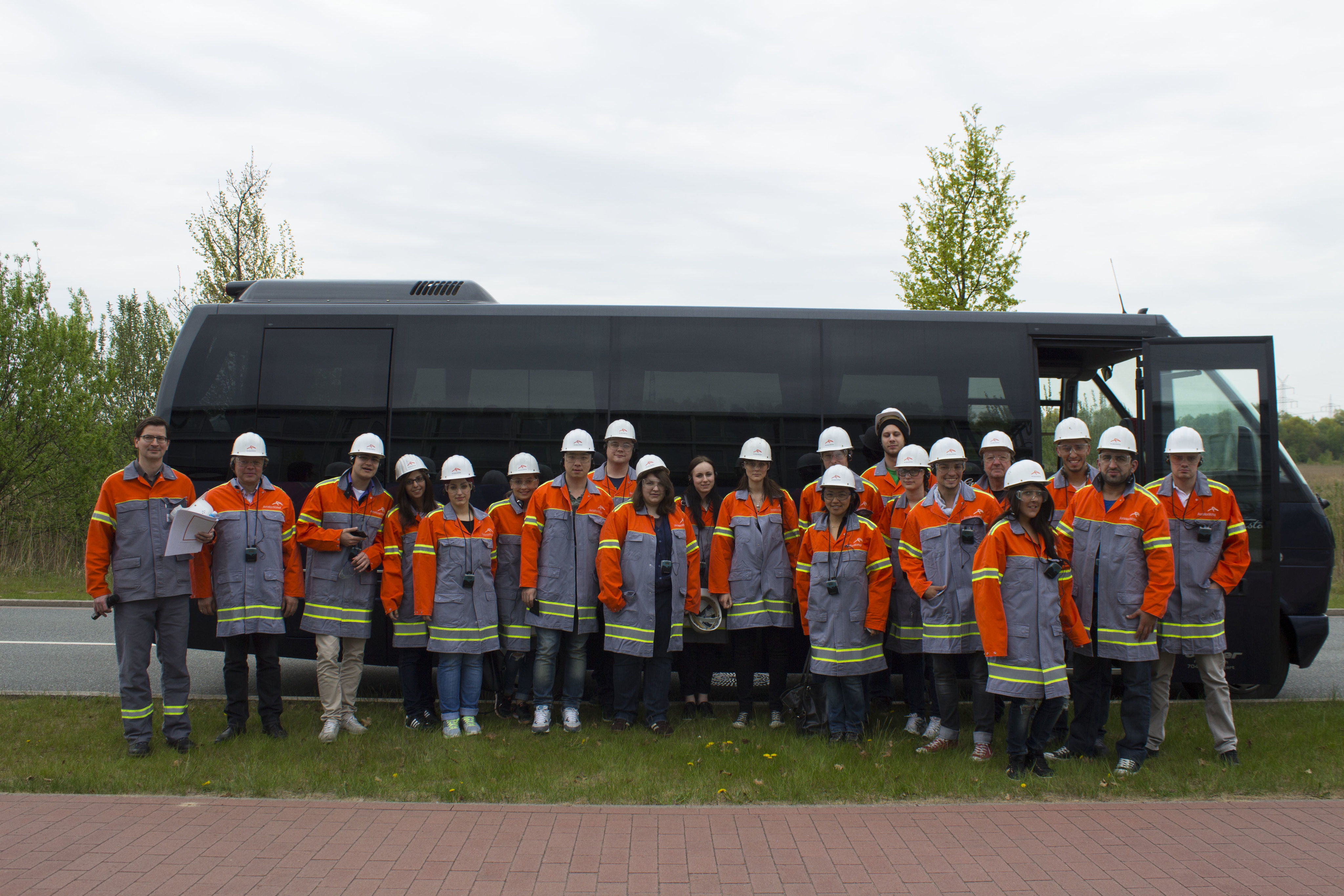 Gruppenbild Exkursion Bremen Informationslogistik