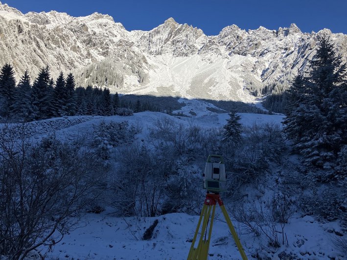 Flussprofilmessung in Arlberg