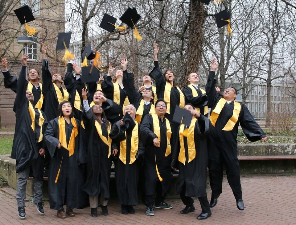 Graduates of Master Photogrammetry and Geoinformatics