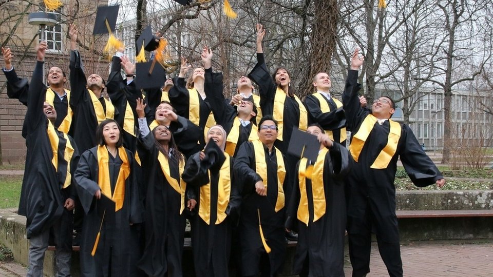 Graduates of Master Photogrammetry and Geoinformatics