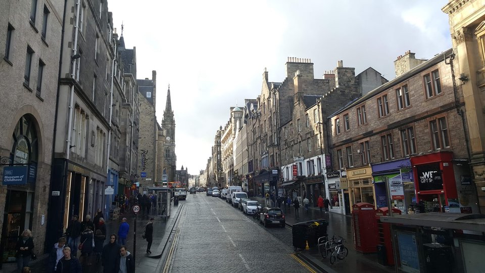 Edinburgh Stadt Straße